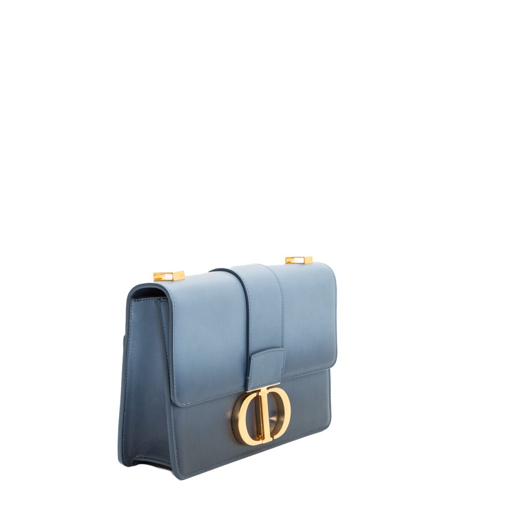 30 Montaigne bag in Dior blue monogram canvas - Second Hand / Used – Vintega