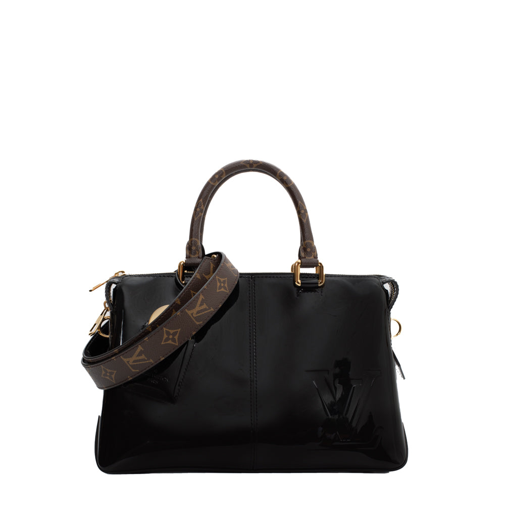Miroir Tote bag in black patent leather Louis Vuitton - Second Hand / Used  – Vintega