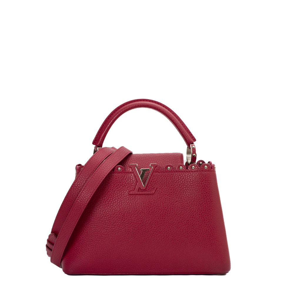 Capucines BB bag in pink leather Louis Vuitton - Second Hand
