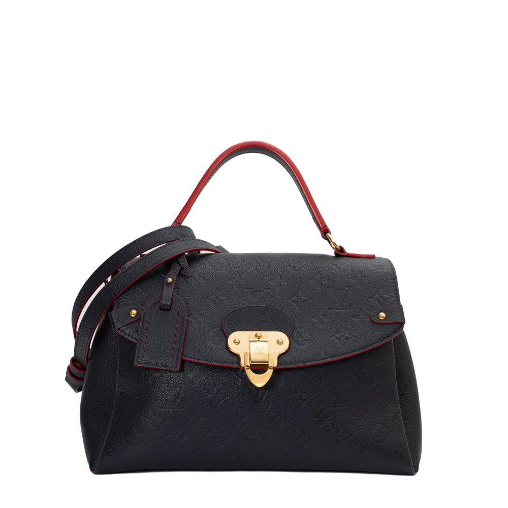 Louis Vuitton Handbag Marine Rouge Monogram Empreinte Leather Surene BB  9/10