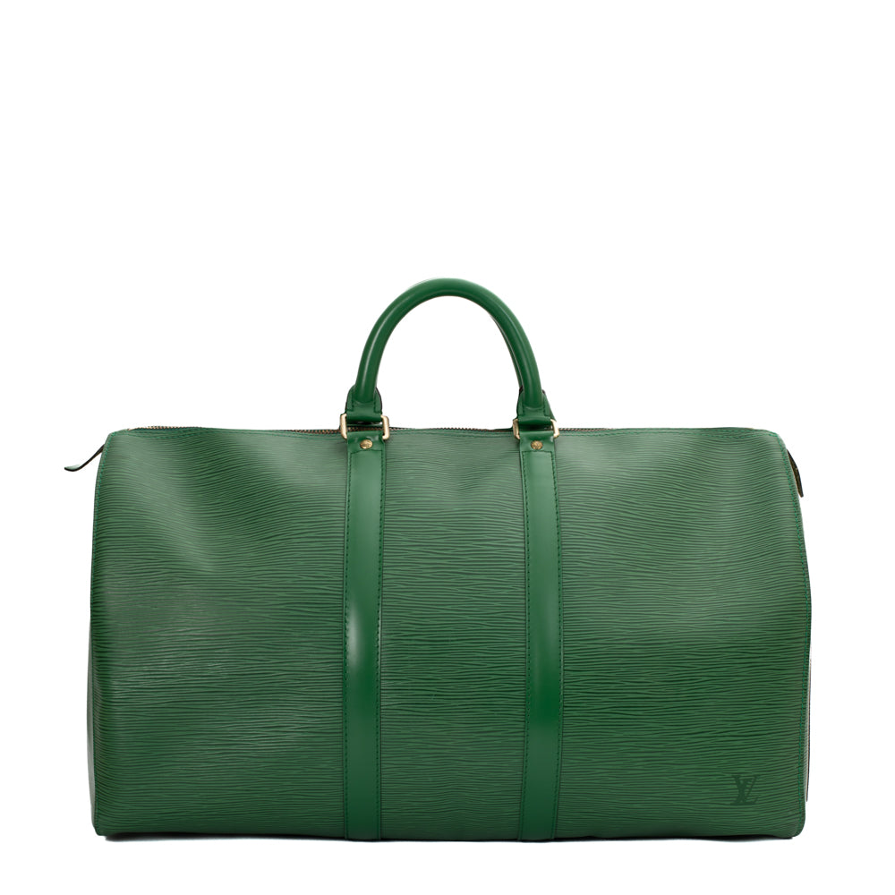 Louis Vuitton Vintage - Epi Keepall 45 - Green - Epi Leather