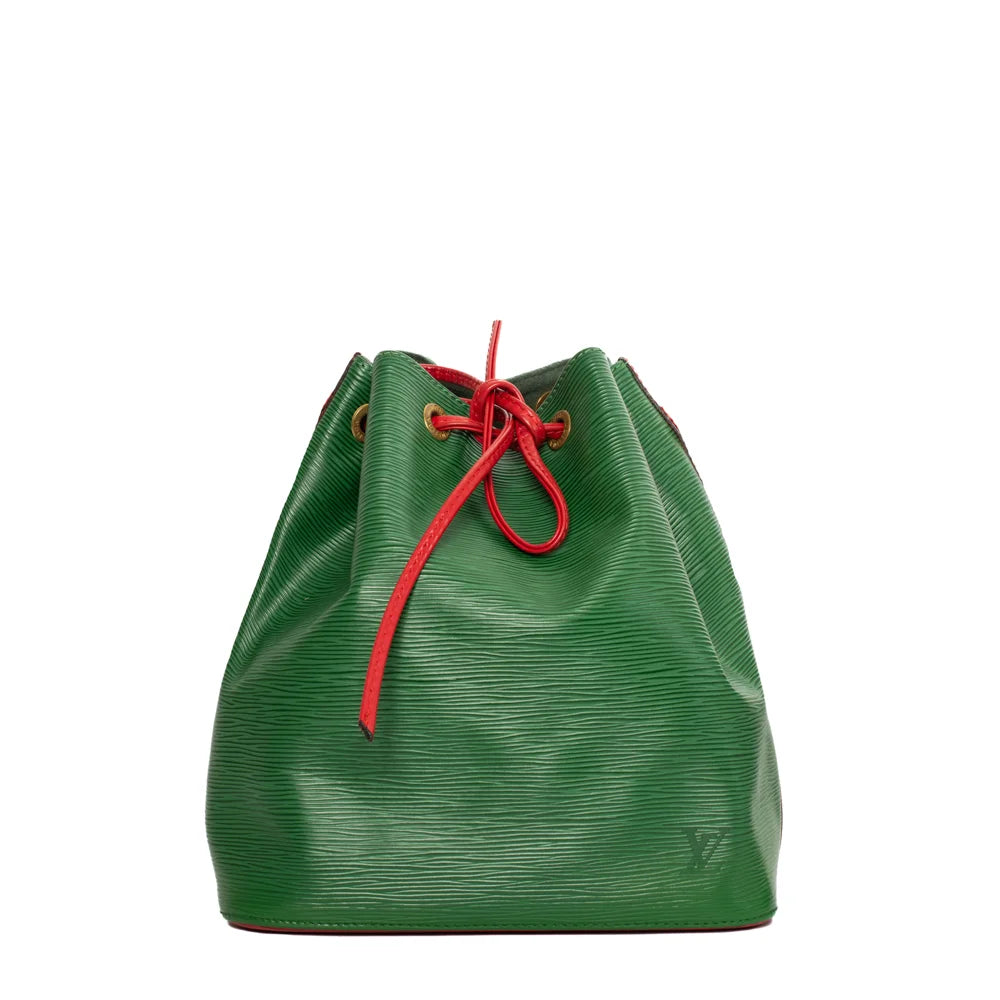 Vintage Noé Bucket bag in green epi leather Louis Vuitton - Second Hand /  Used – Vintega