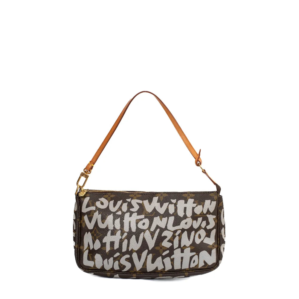Limited Edition Accessory Pochette Bag in brown monogram canvas Louis  Vuitton - Second Hand / Used – Vintega