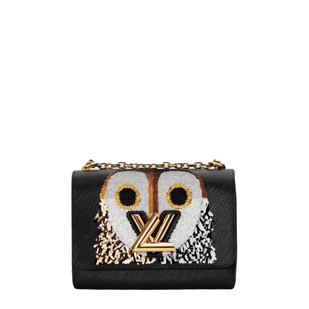 Louis Vuitton, Bags, In Box Rare Louis Vuitton Mini Owl Chain Bag