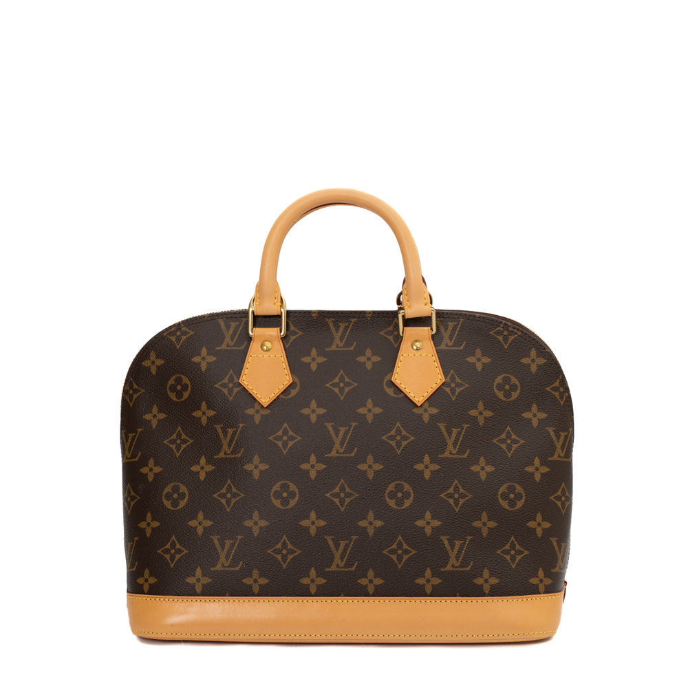Alma PM Vintage bag in brown monogram canvas Louis Vuitton