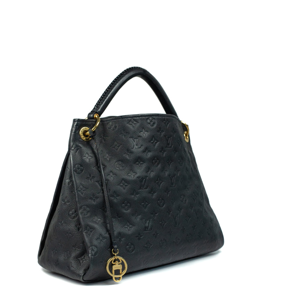 Artsy MM bag in black leather Louis Vuitton - Second Hand / Used – Vintega