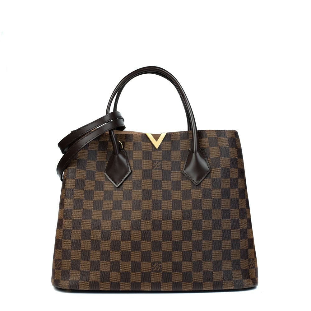 Kensington Brown Canvas Bag Louis Vuitton - Second Hand / Occasion – Vintega