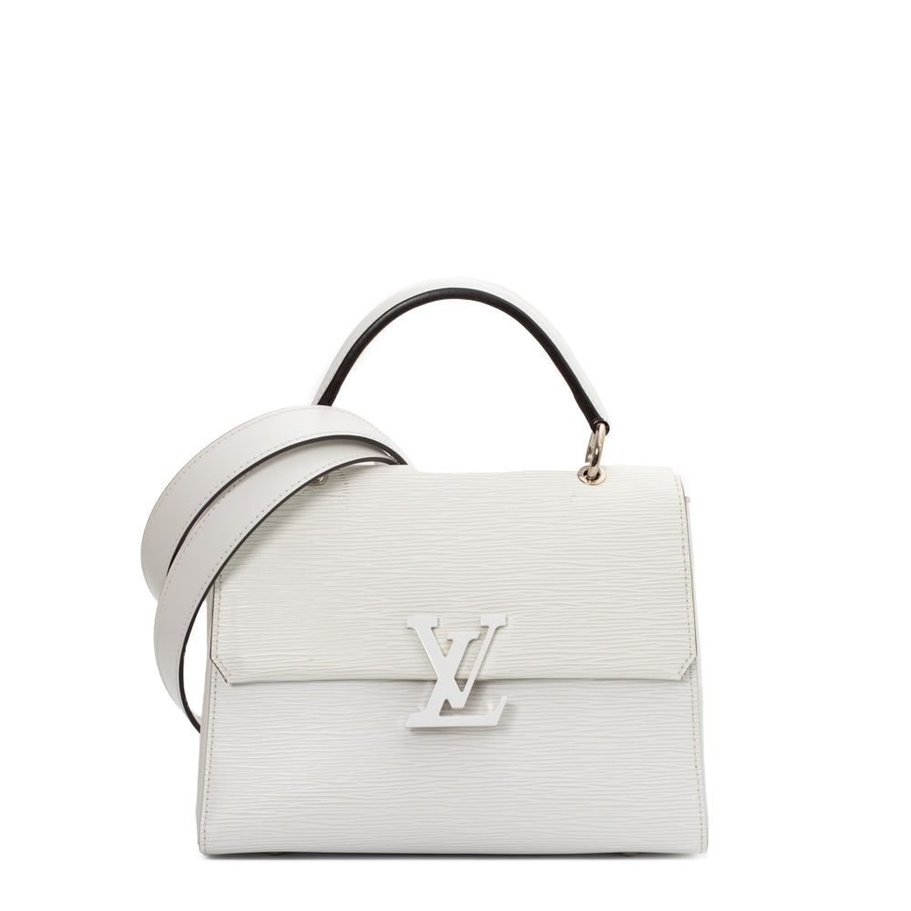Grenelle bag in white epi leather Louis Vuitton - Second Hand / Used –  Vintega