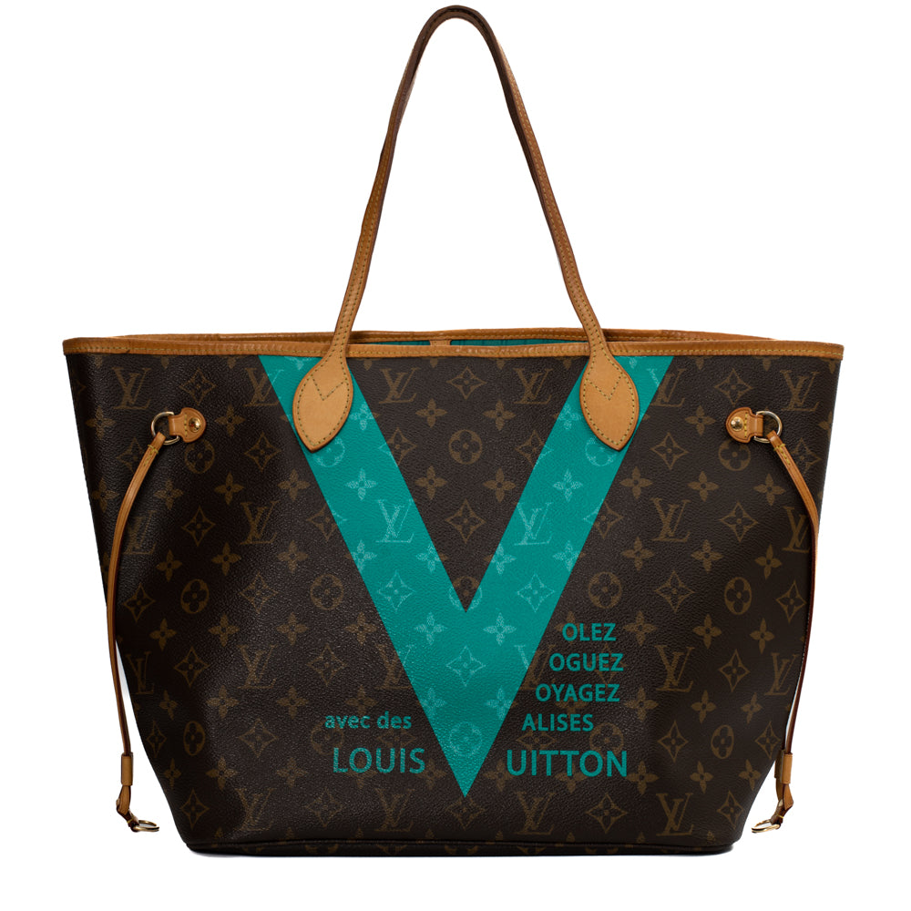 Neverfull V MM Limited Edition bag in brown monogram canvas Louis