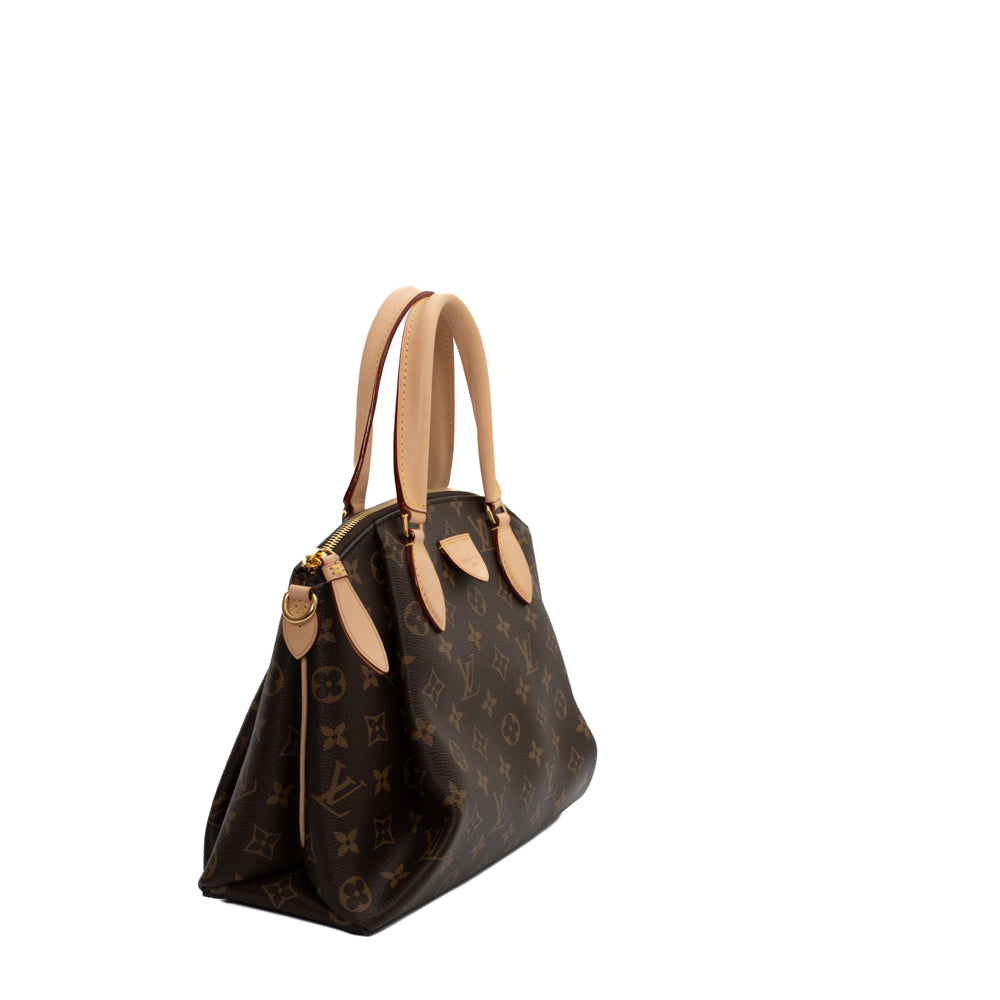 Rivoli PM bag in brown monogram canvas Louis Vuitton - Second Hand / Used –  Vintega