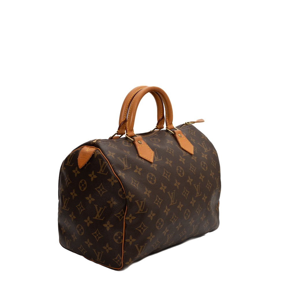 Louis Vuitton borsa bauletto Speedy vintage monogram 40. - La