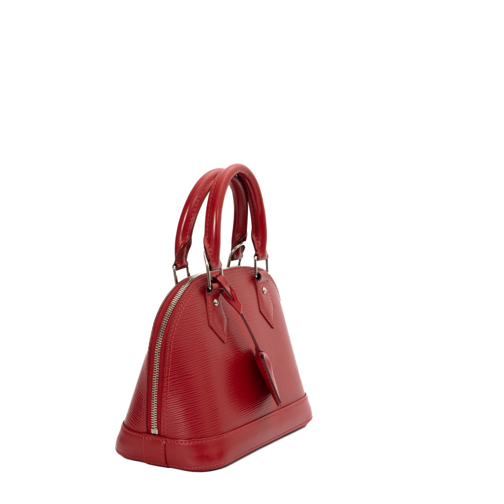 Borsa Alma BB in pelle Epi rossa Louis Vuitton - Seconda mano / Usata –  Vintega