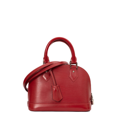 Alma BB bag in red epi leather Louis Vuitton - Second Hand / Used – Vintega