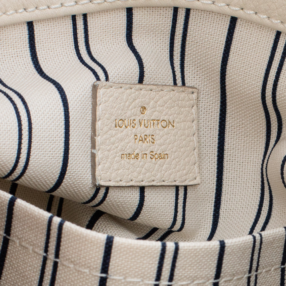 Sac Artsy en cuir blanc Louis Vuitton - Seconde Main / Occasion – Vintega