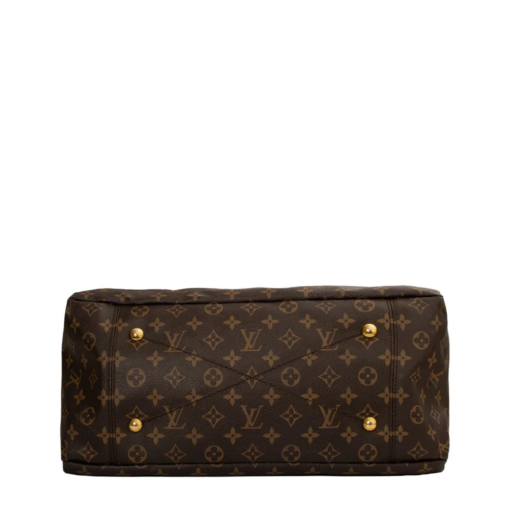 Artsy MM bag in brown monogram canvas Louis Vuitton Second Hand