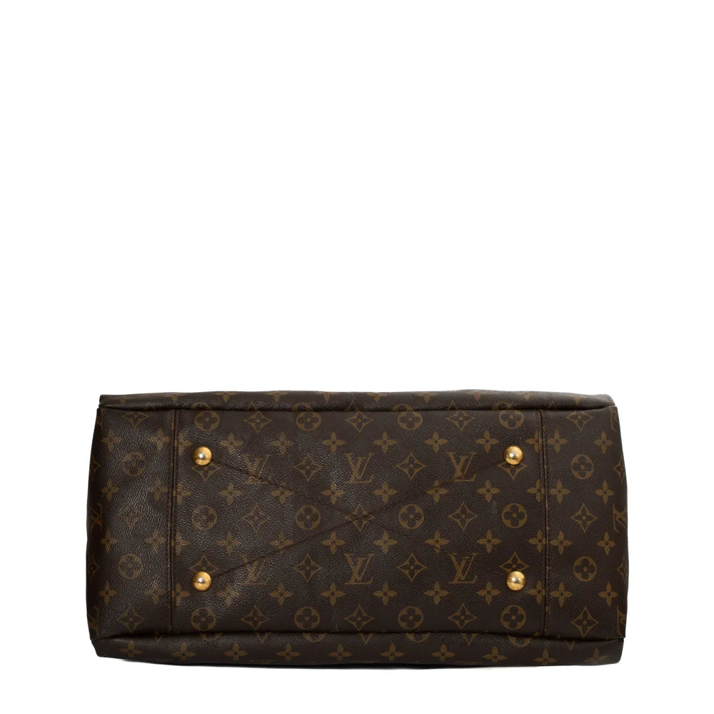 Artsy MM bag in brown monogram canvas Louis Vuitton Second Hand Used Vintega