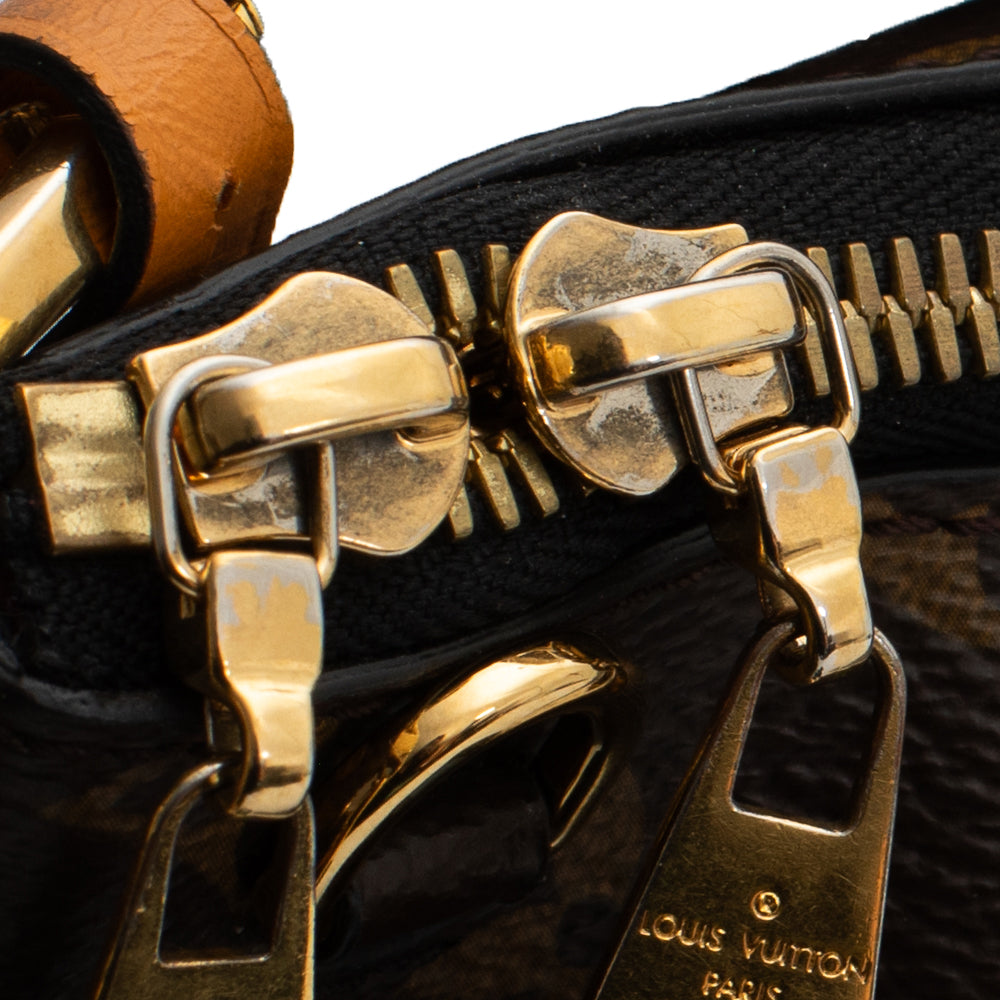 Sac à main Louis Vuitton Hudson en toile monogram marron et cuir naturel -  Monogram - ep_vintage luxury Store - Souple - M41624 – dct - Vuitton - 45 -  Sac - Louis - Boston - Bag