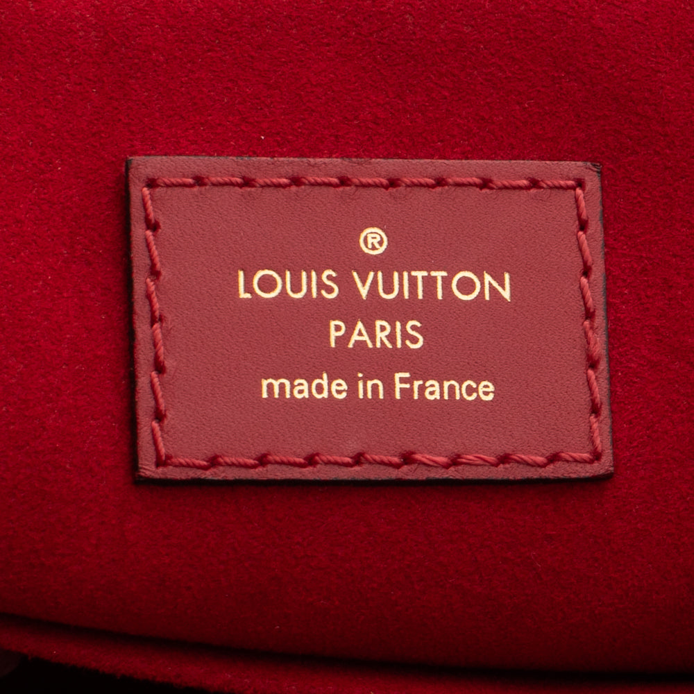 Sac Beaumarchais en toile damier ébène Louis Vuitton - Seconde Main /  Occasion – Vintega
