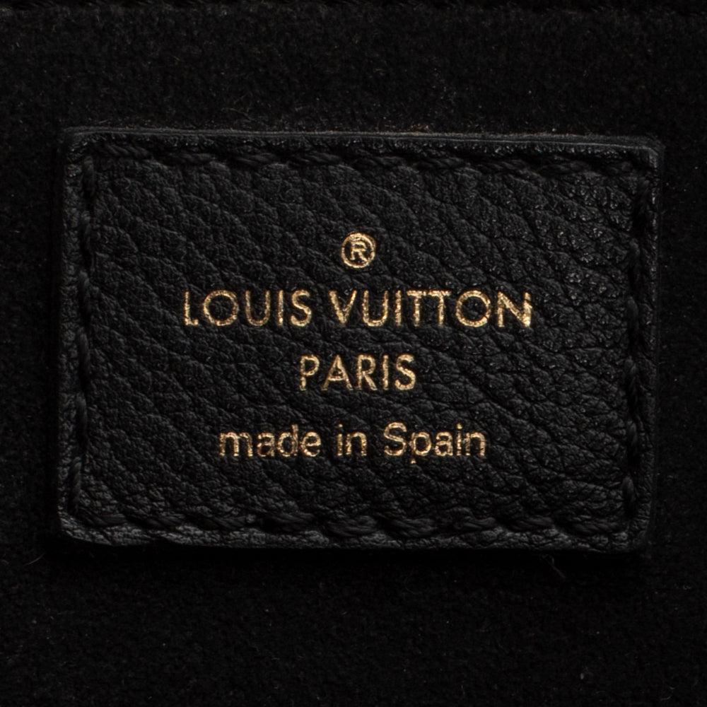 Sac à main Louis Vuitton Malesherbes en toile damier marron et cuir marron