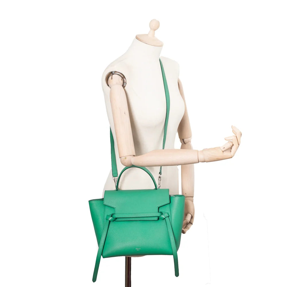 Celine belt discount green