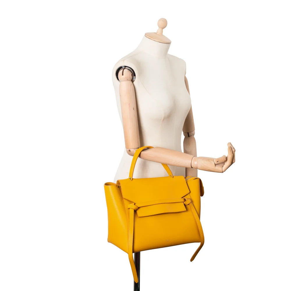 Celine belt bag yellow discount
