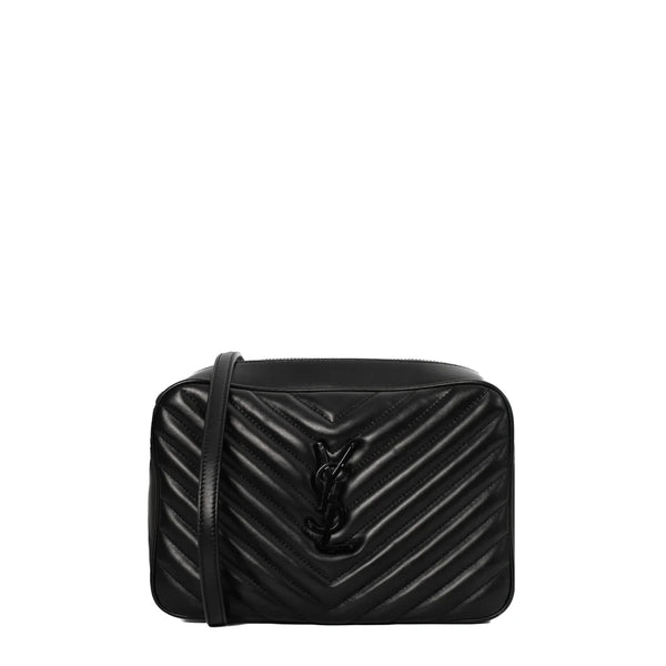 Saint Laurent black leather Camera bag Second Hand Used Vintega