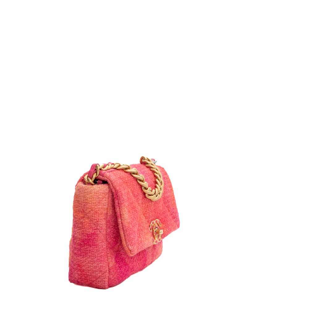 chanel 19 tweed bag