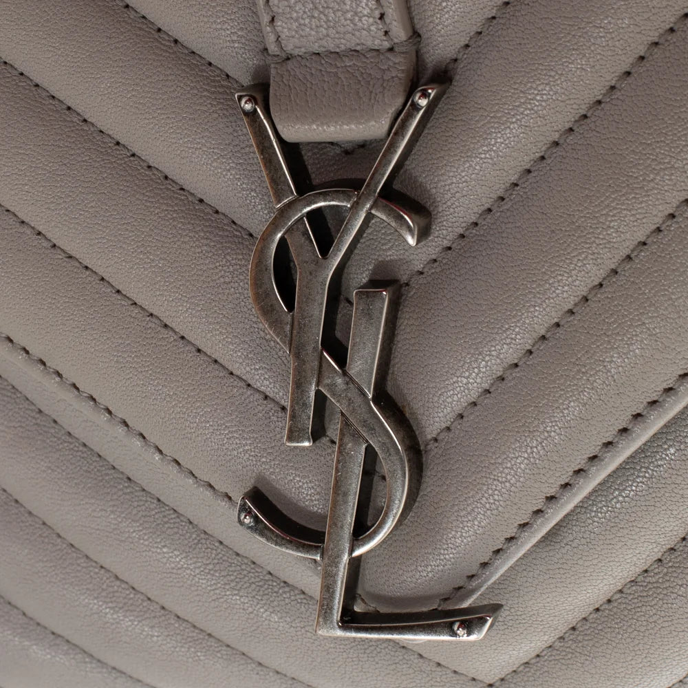 Ysl college bag large grey sales