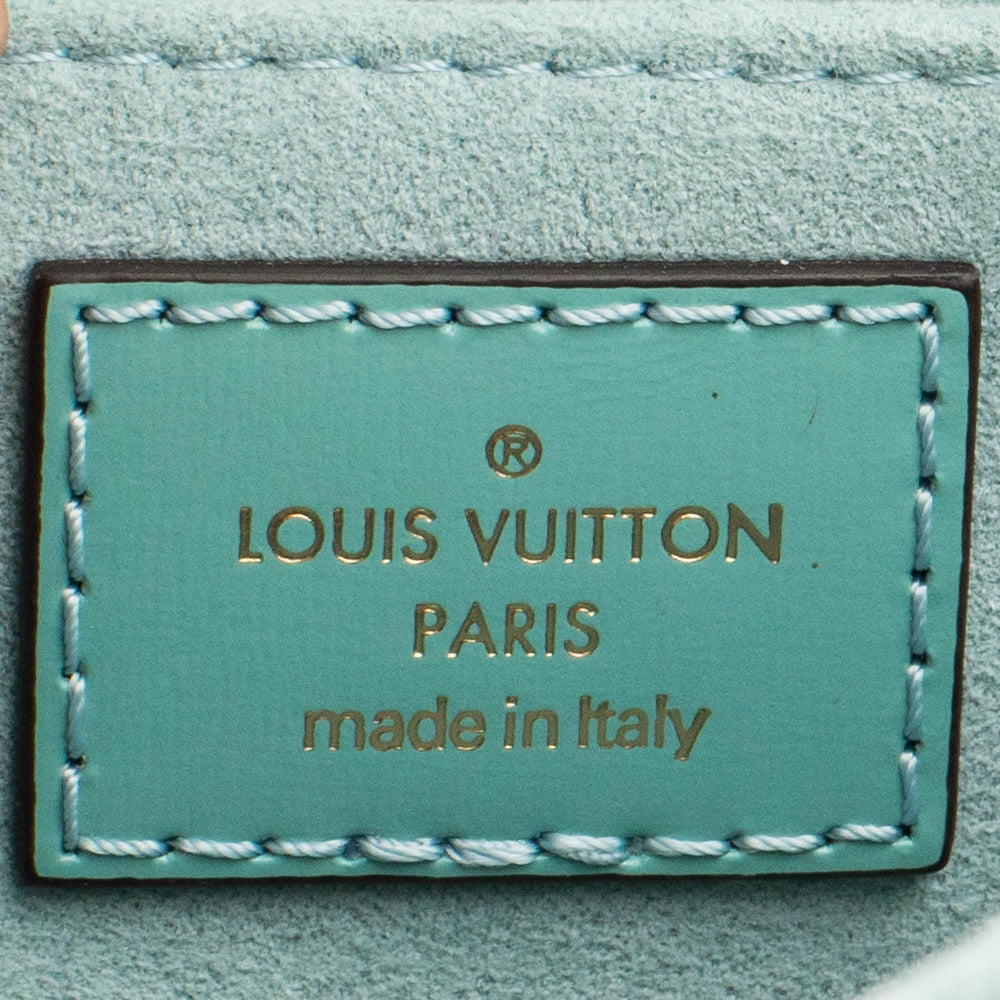 Sac Dauphine en cuir bleu Louis Vuitton - Seconde Main / Occasion – Vintega