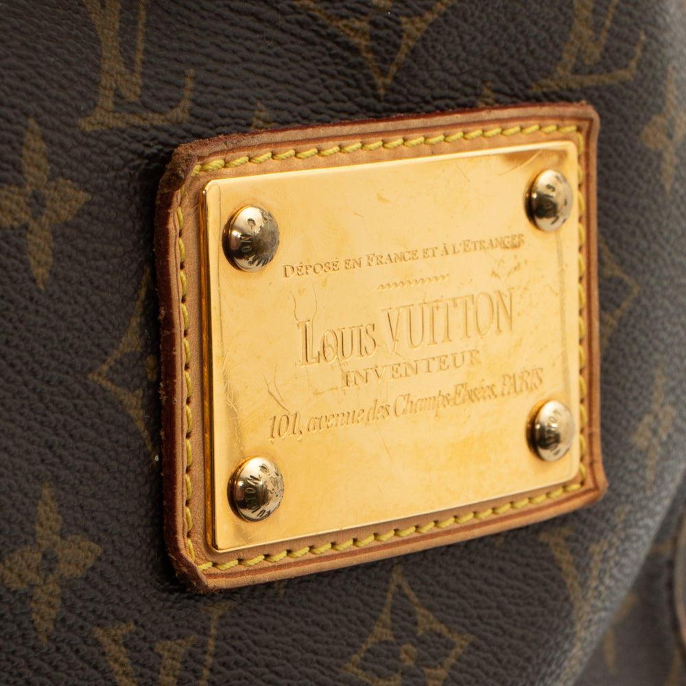 Vintage Galliera bag in brown monogram canvas Louis Vuitton