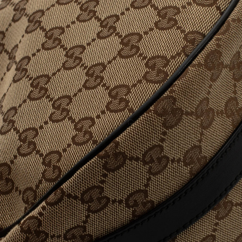 Vintage gucci monogram canvas 2025 crossbody bag