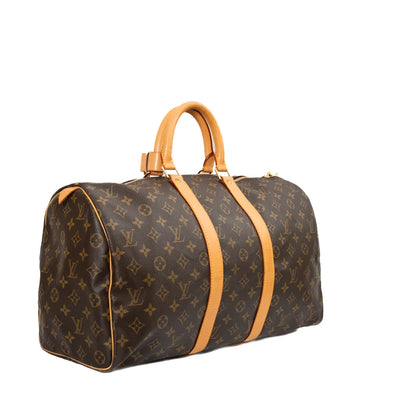 Louis Vuitton 45 Travel Boston Bag M41428 – Timeless Vintage Company