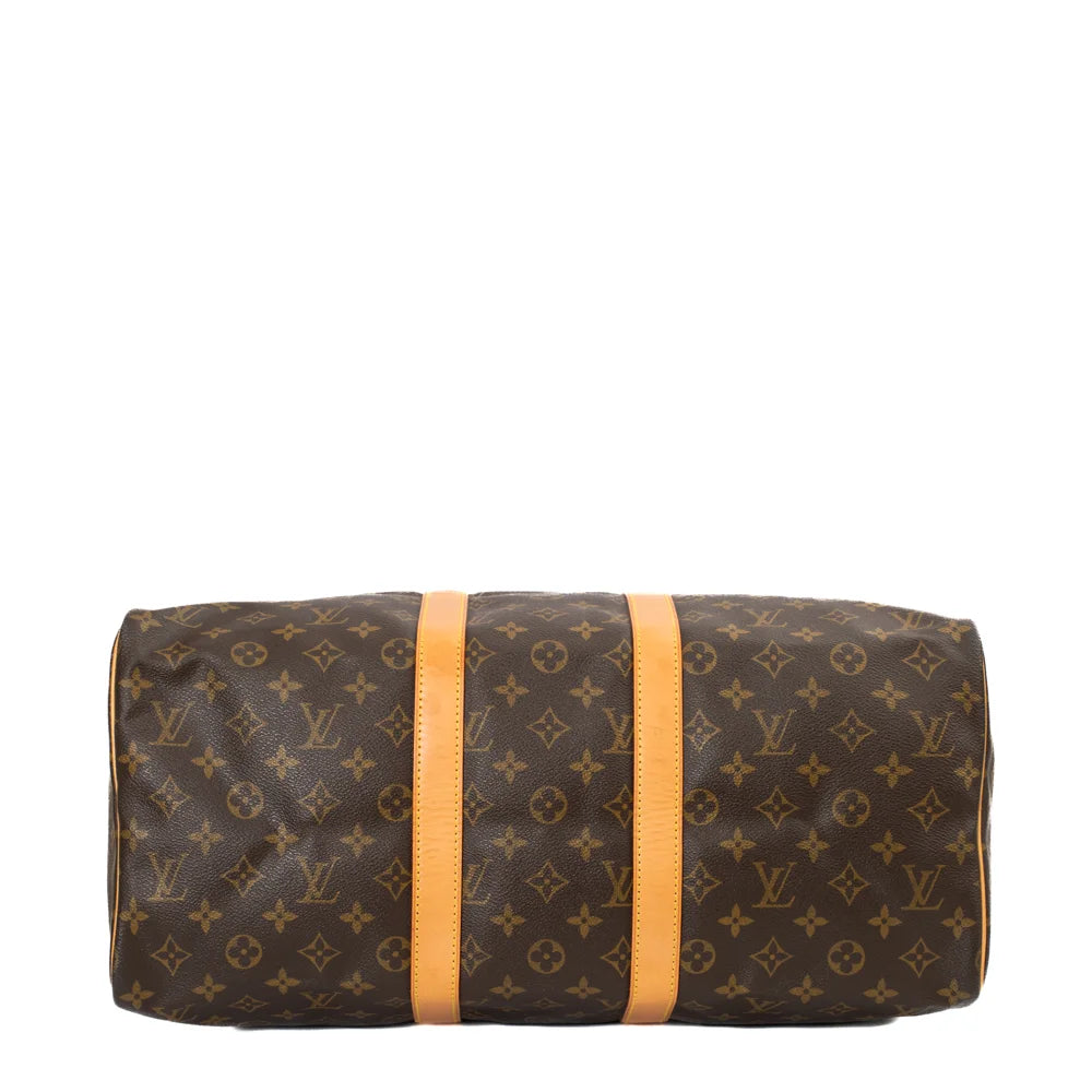 Keepall 45 Vintage bag in brown monogram canvas Louis Vuitton