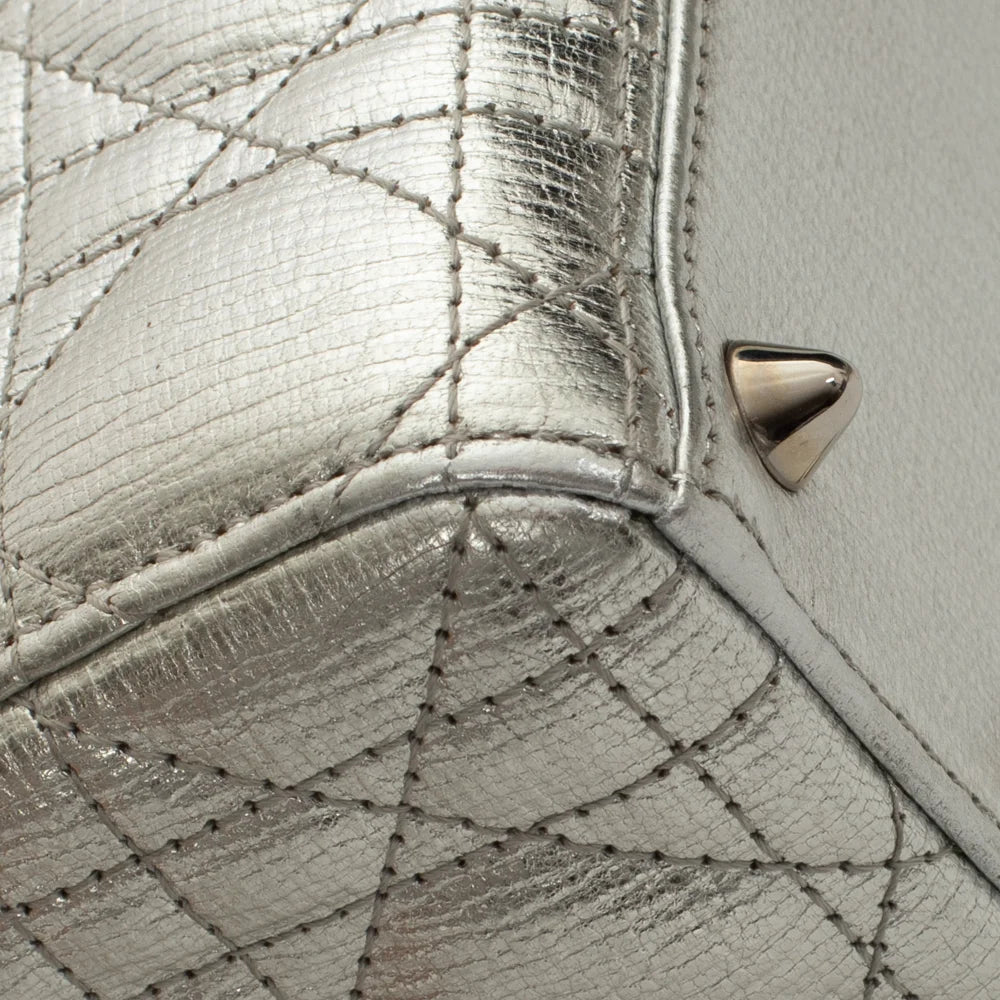 Christian dior 2025 silver bag
