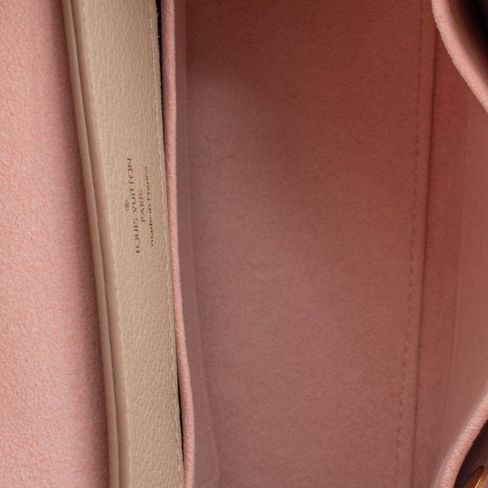 Louis Vuitton - Authenticated Lockme Handbag - Leather Beige Plain for Women, Never Worn