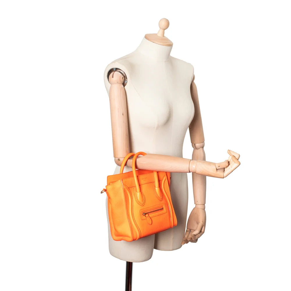 Celine luggage discount orange