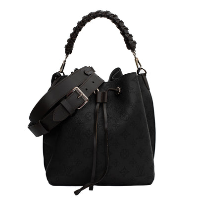 Mahina bag in black leather Louis Vuitton - Second Hand / Used – Vintega