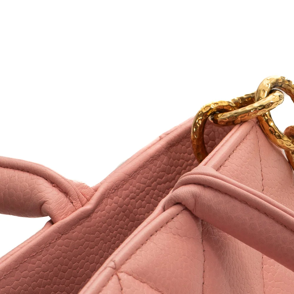 Chanel tote sales bag pink