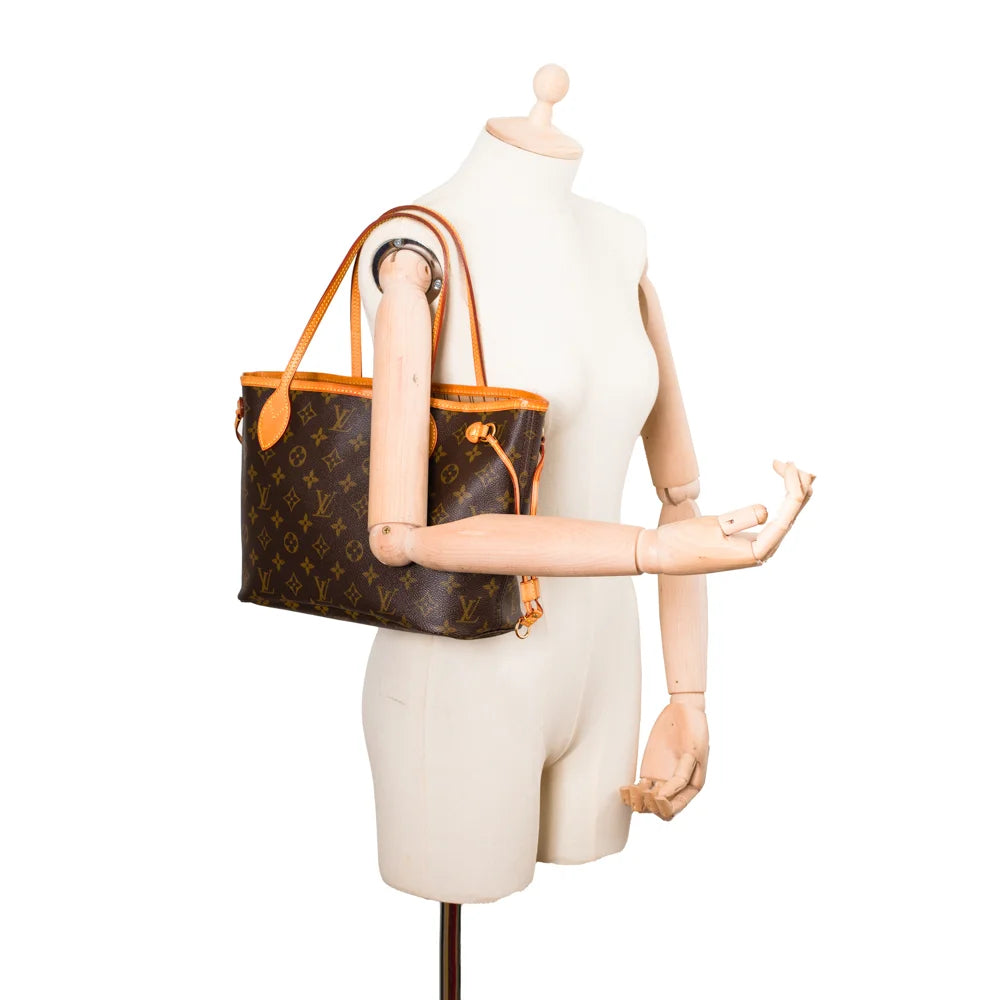 Neverfull PM bag in brown monogram canvas Louis Vuitton - Second Hand /  Used – Vintega