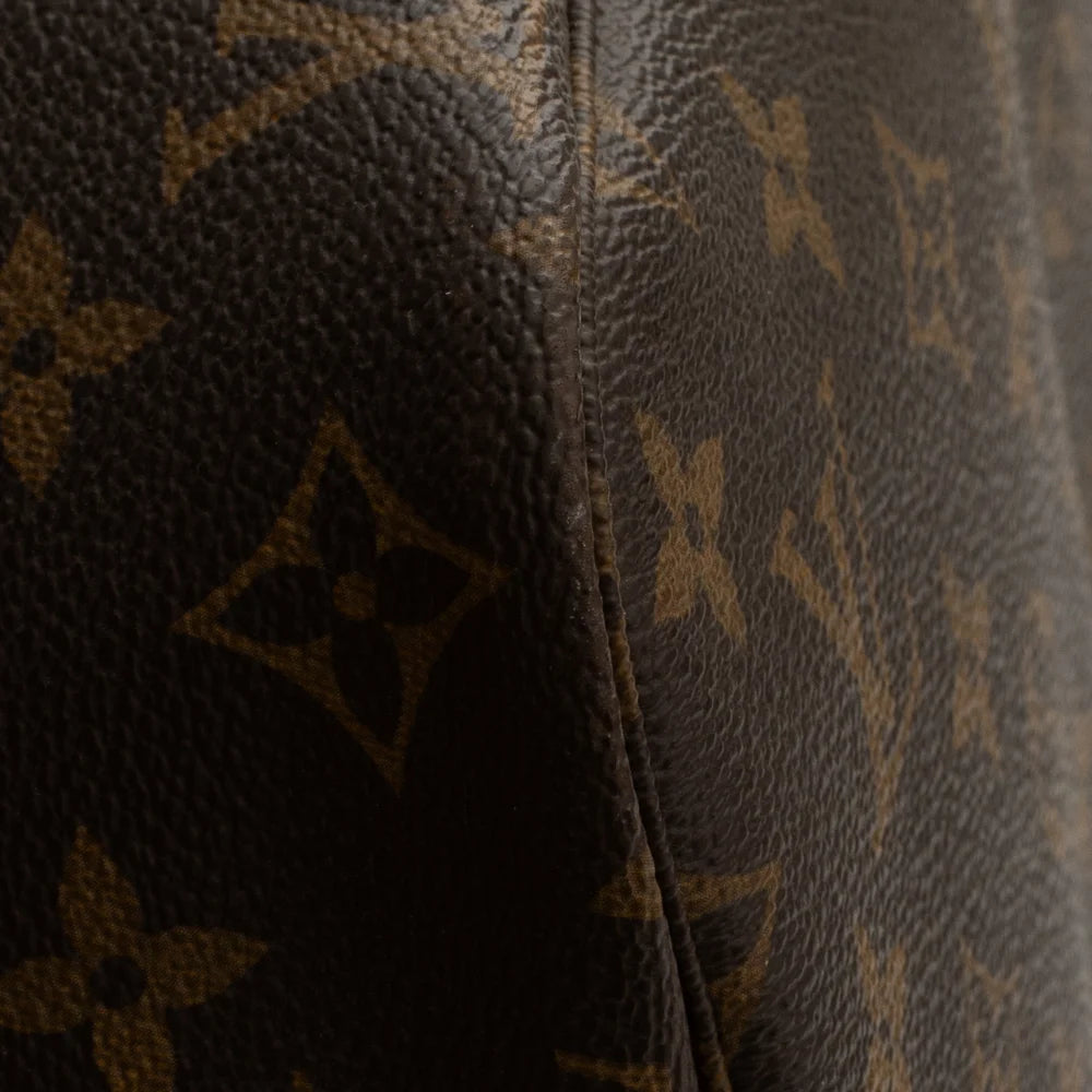 Neverfull MM bag in brown monogram canvas Louis Vuitton Second
