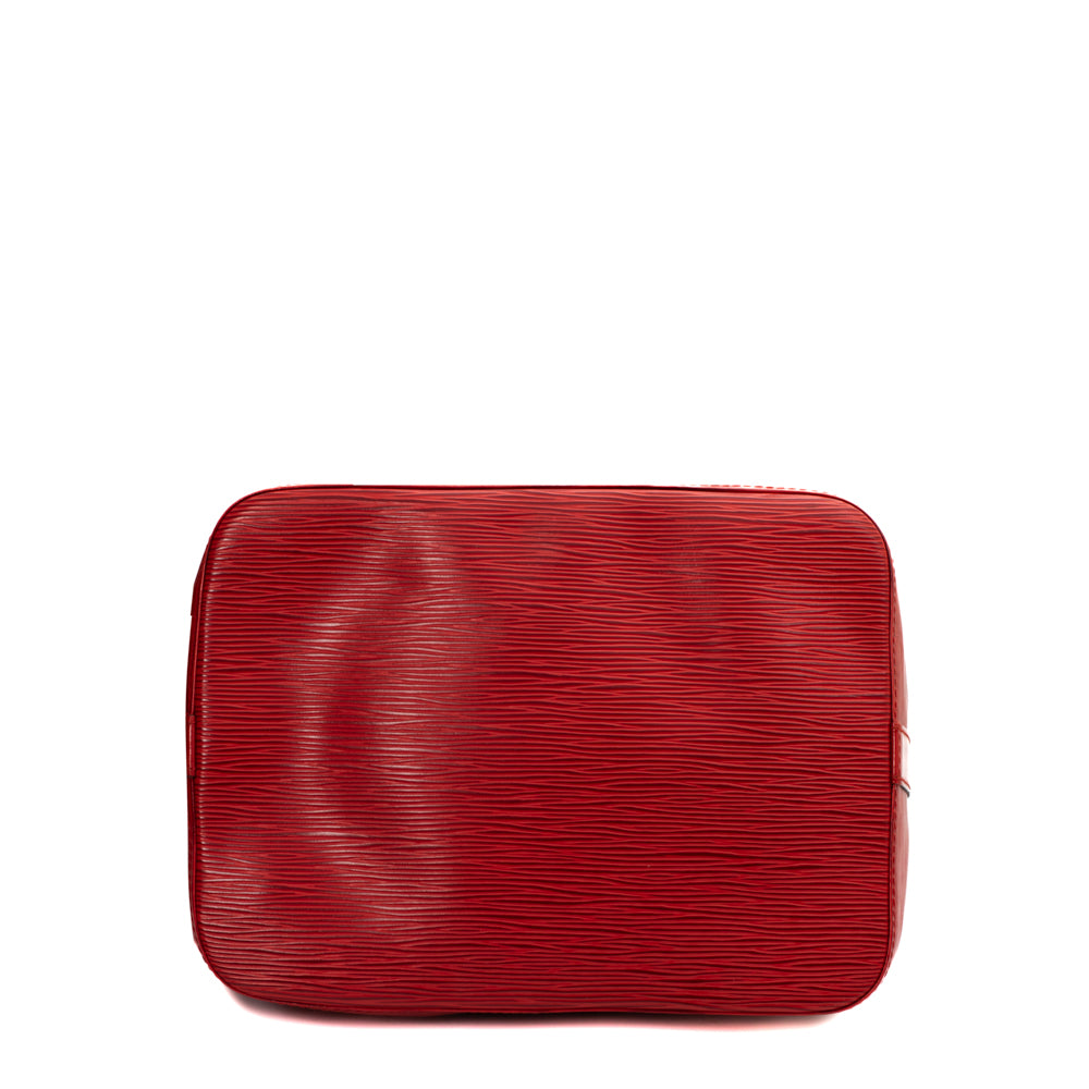 Sac Seau Noé Vintage en cuir épi rouge Louis Vuitton - Seconde