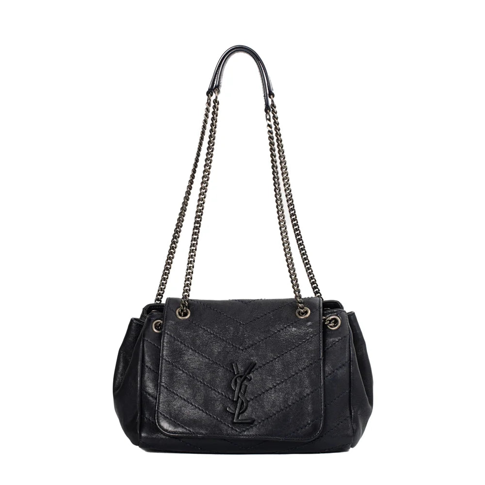 Saint Laurent blue leather Nolita bag Second Hand Used Vintega