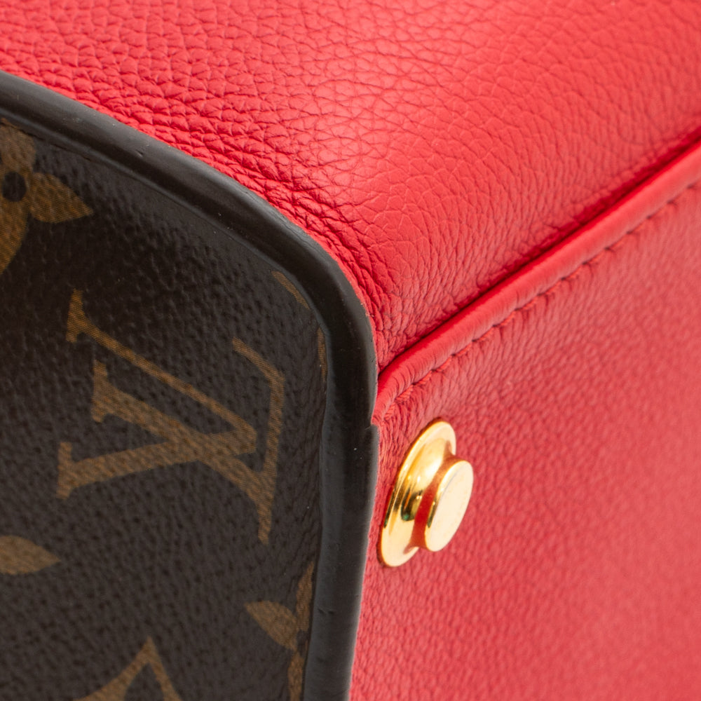 On My Side bag in red monogram canvas Louis Vuitton - Second Hand