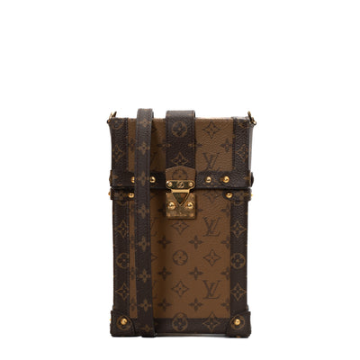 Petite Malle Edition Limitee 1854 bag in black canvas Louis Vuitton -  Second Hand / Used – Vintega