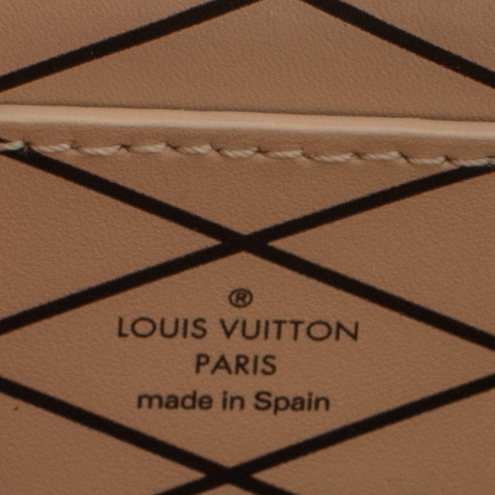 Sac bandoulière Louis Vuitton Petite Malle en toile monogram bleue