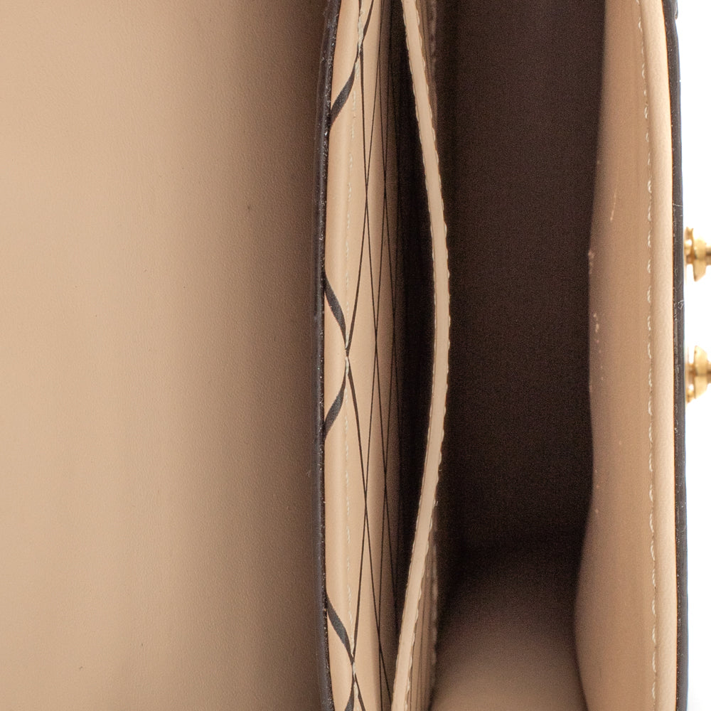 Malle Louis Vuitton Petite Malle en toile monogram marron
