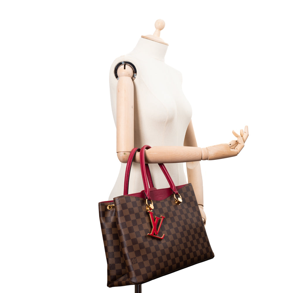 Riverside Bag in Damier Ebony Canvas Louis Vuitton - Second Hand / Used –  Vintega