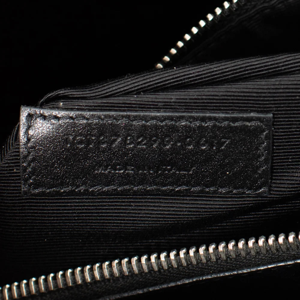 Sac de Jour Small in black grained leather Saint Laurent Second