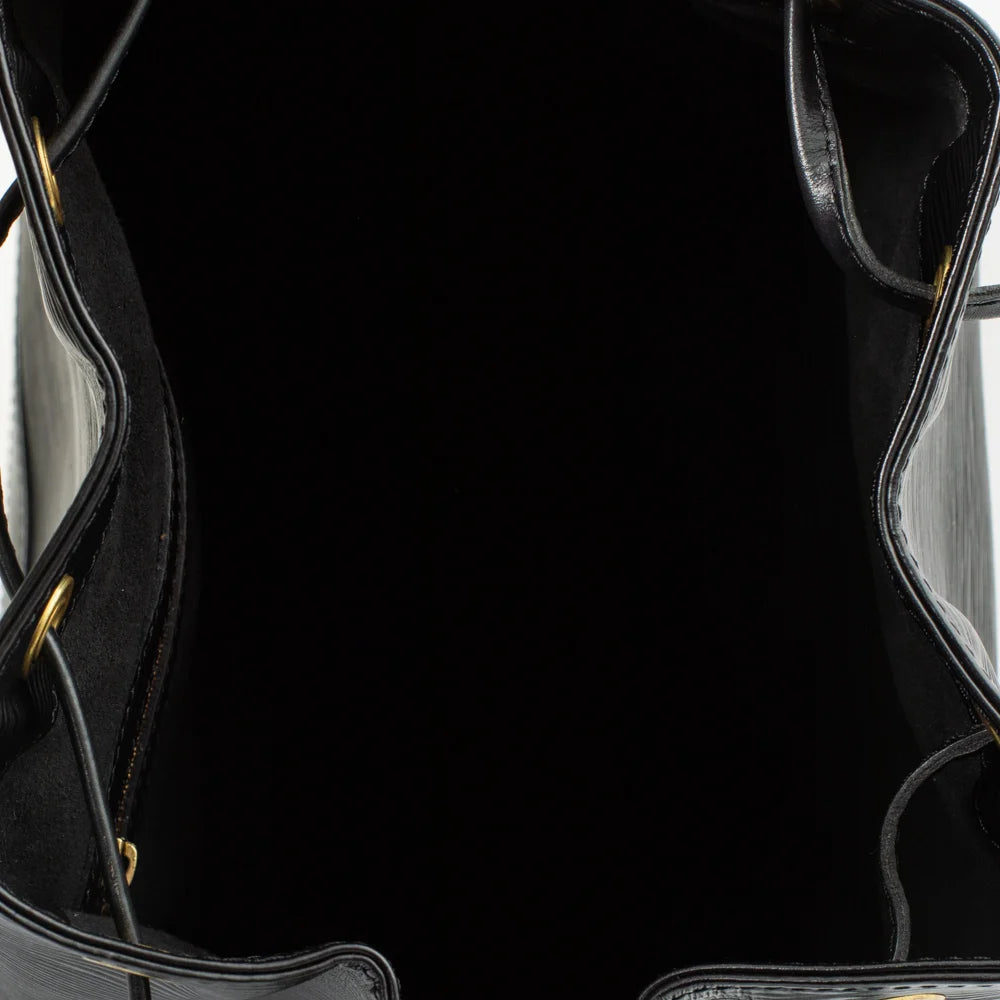 Lv bucket top bag black