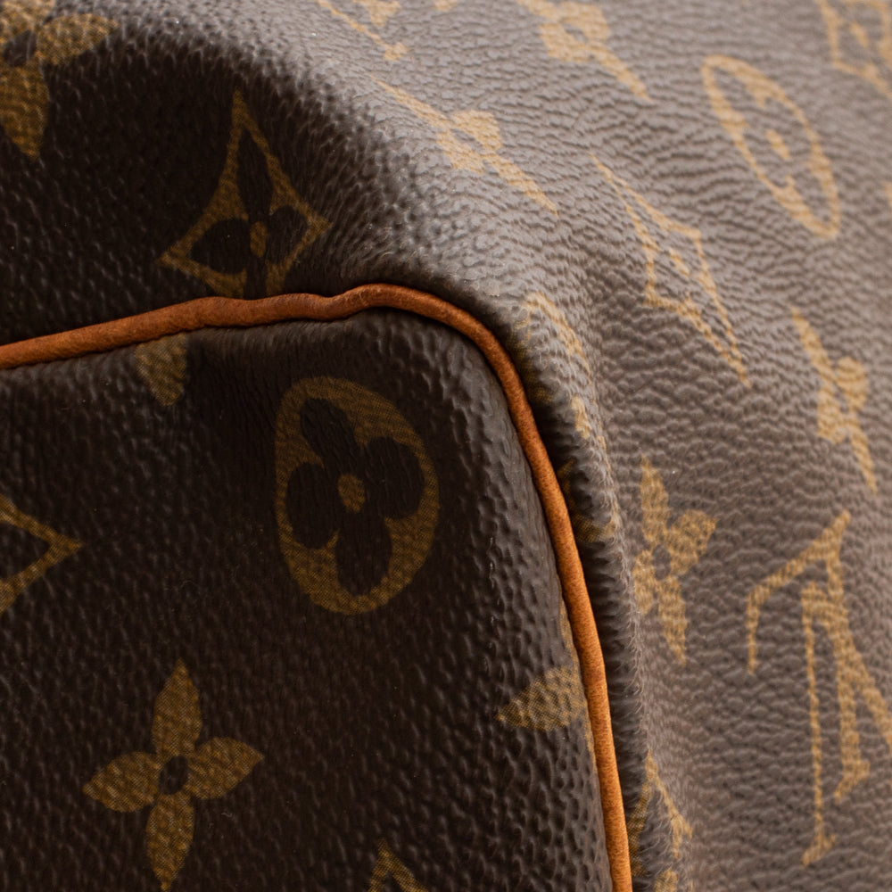 Louis Vuitton Speedy 40 Used Handbag Monogram Leather M41522 Vintage #AG504